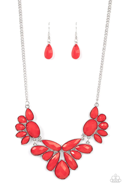 A Passing FAN-cy Red Necklace