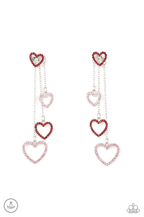 Falling In Love - Multi Post Earrings