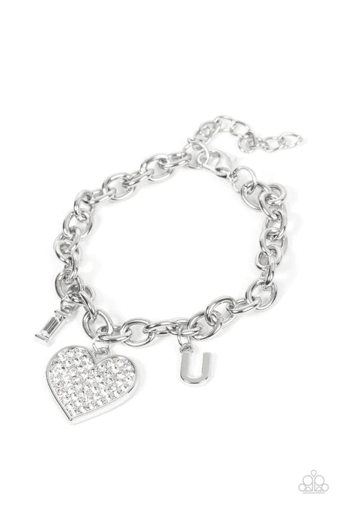Declaration of Love - White Bracelet