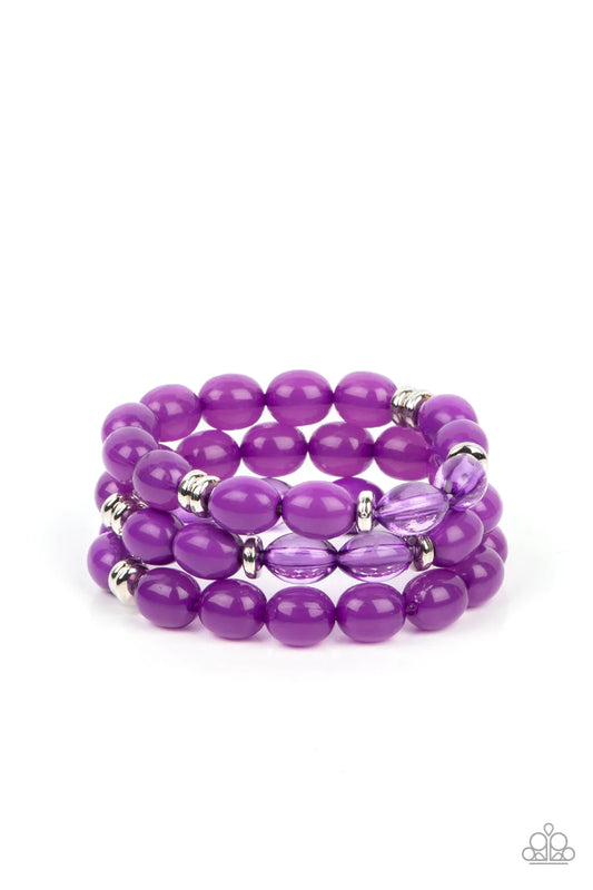 Coastal Coastin - Purple  Bracelet