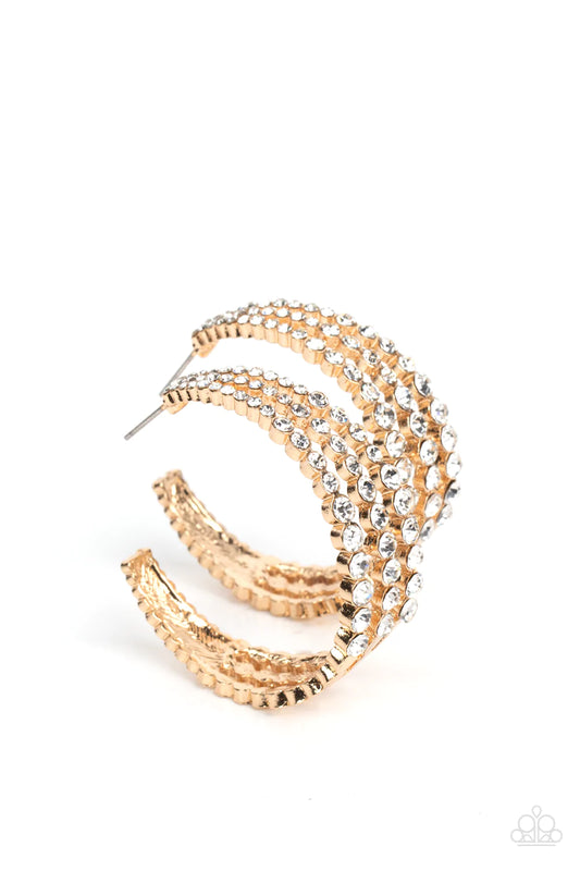 Cosmopolitan Cool - Gold Earrings