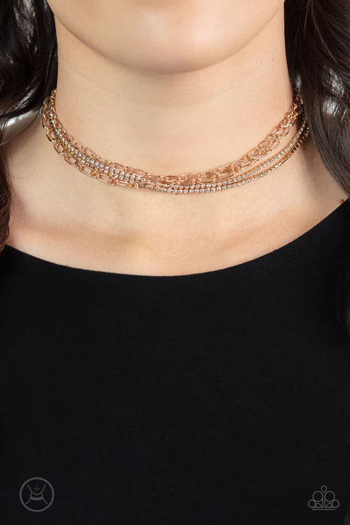 Glitter and Gossip - Gold  Necklace
