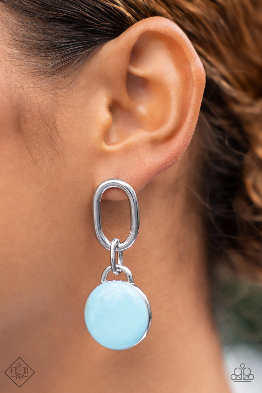 Drop a TINT - Blue Post Earrings