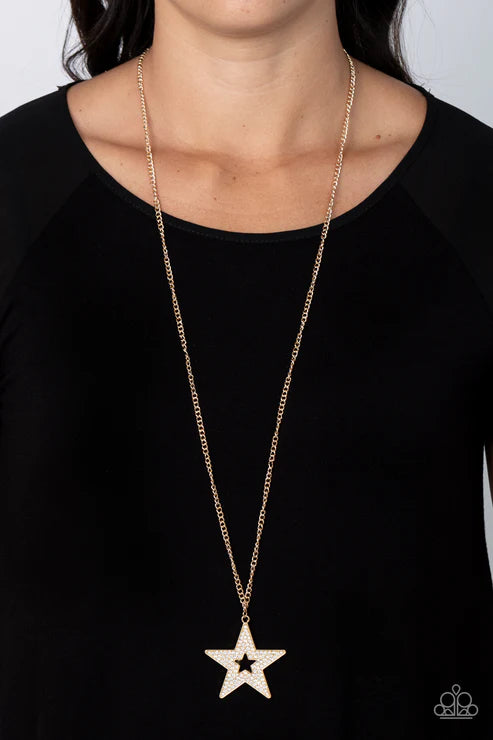 Superstar Stylist Gold Necklace