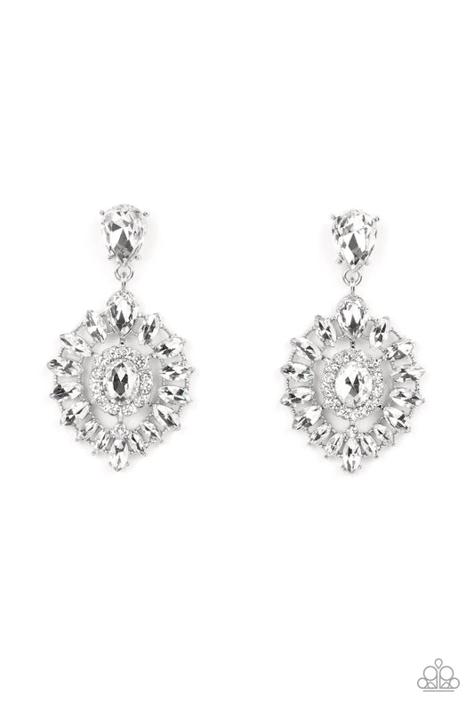 My Good LUXE Charm White Post Earring