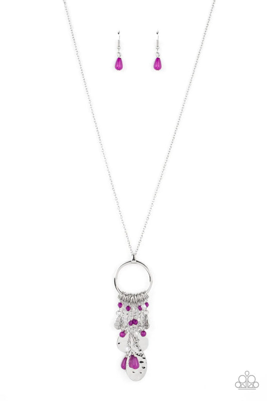 Totally Trolling - Purple Necklace