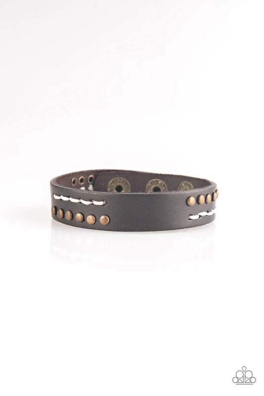 Always An Adventure Dark Brown Urban Bracelet