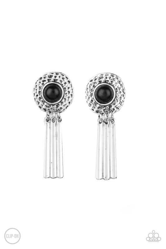 Desert Amulet Black Clip on