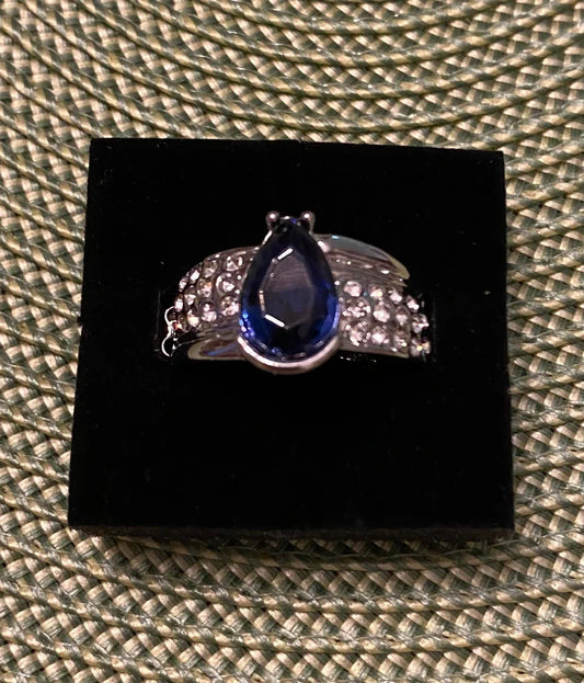 Dive Into Oblivion Blue Ring