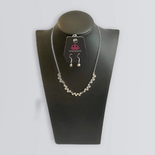 Selfie- Love White Necklace