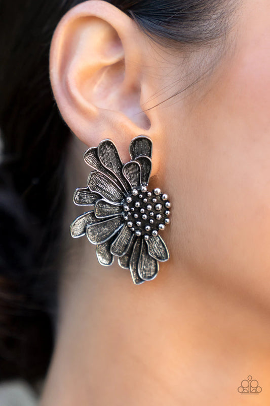 Farmstead Meadow Silver Post Earrings