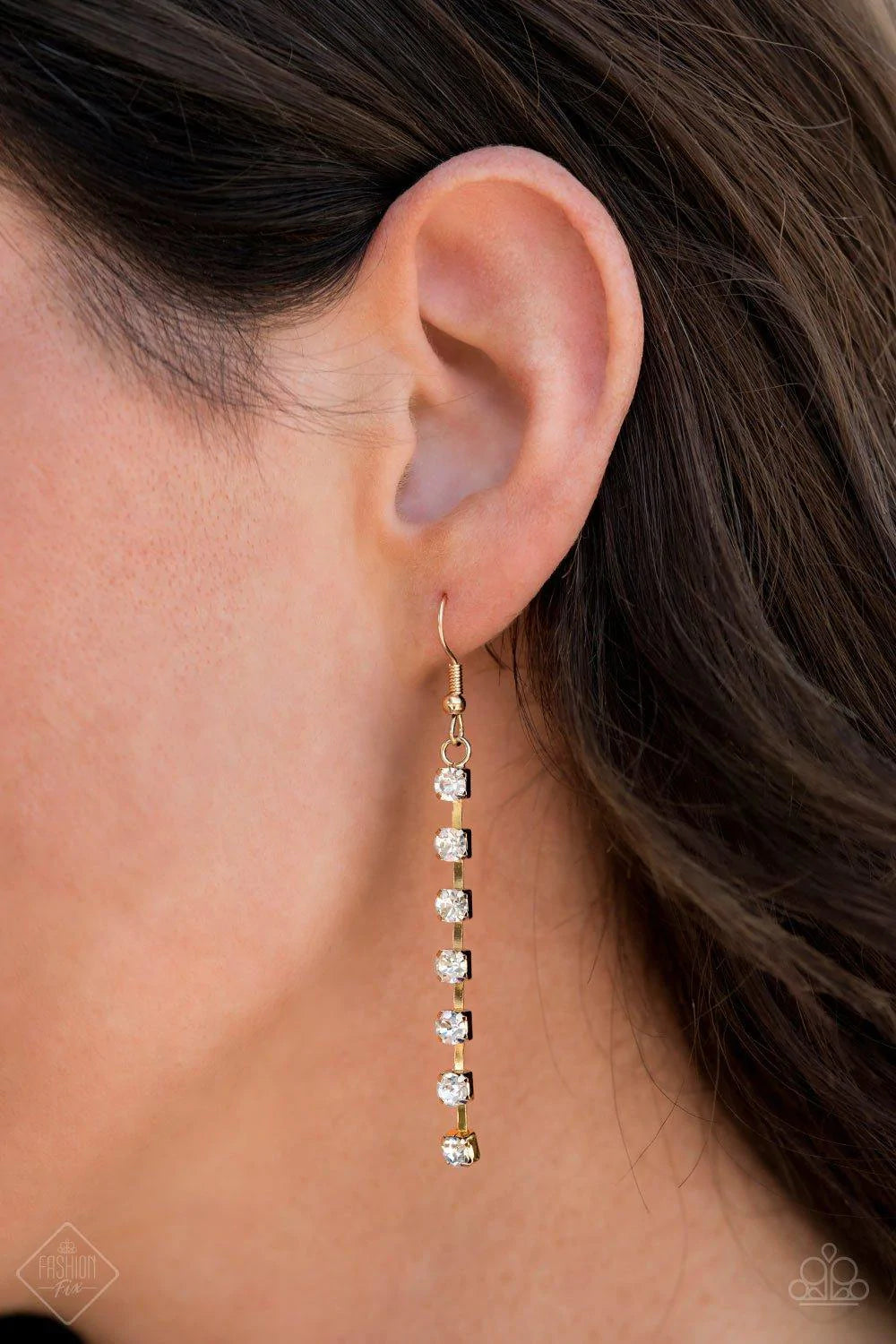 Glitter Bomb - Gold Necklace