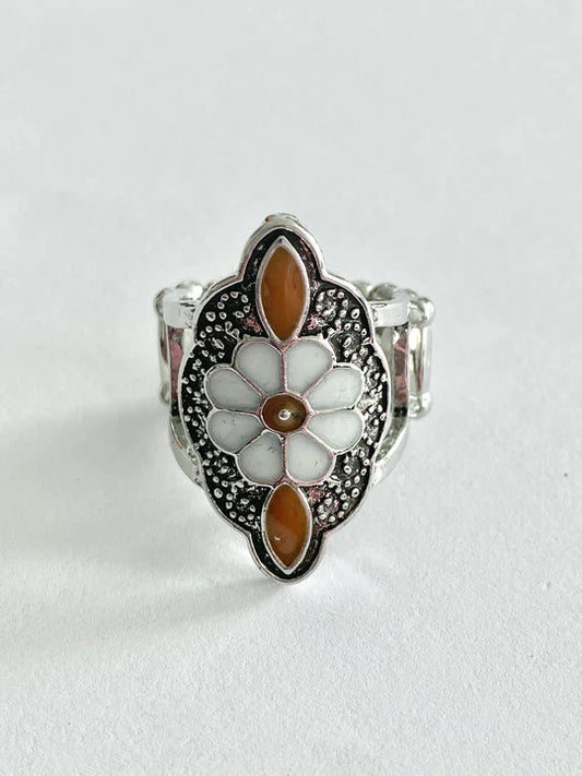 Wildflower Walkabout White Ring