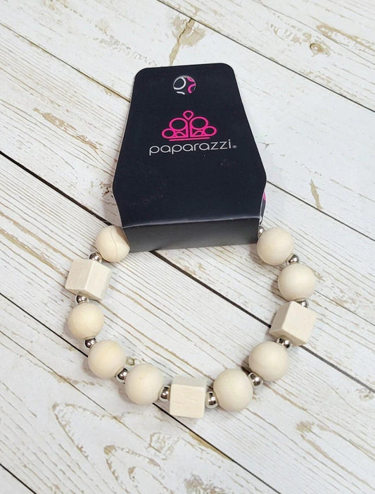 Timber Trendsetter White Bracelet