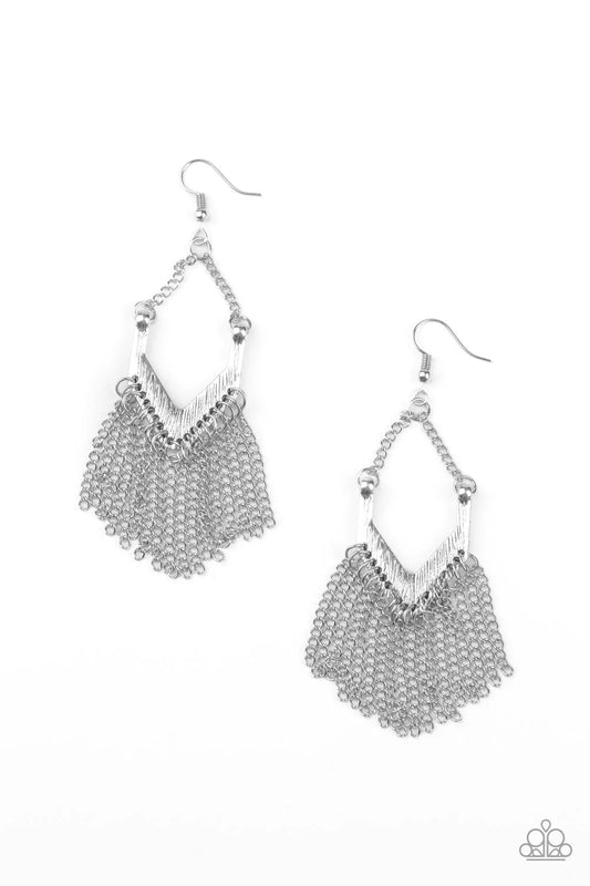 Unchained Fashion Silver Earrings