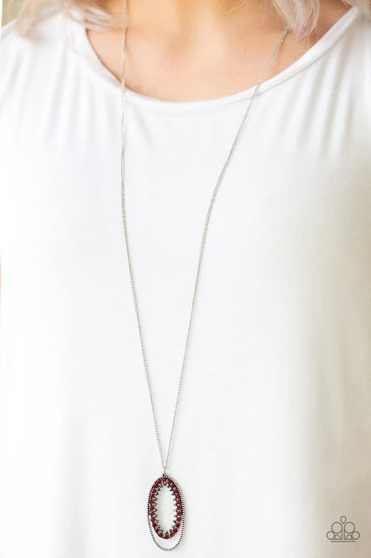 Money Mood - Red Necklace